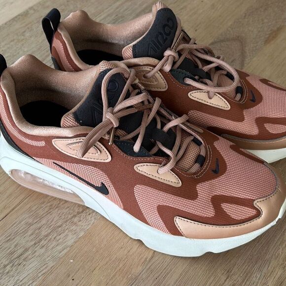 Nike air max 200 bronze redand black sneaker size 9.5 - Picture 8 of 8